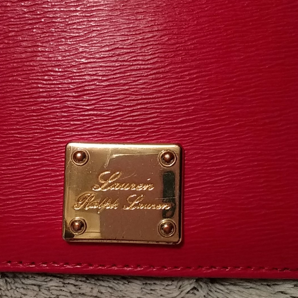 Authentic Ralph Ralph Lauren red vinyl - Picture 2 of 12